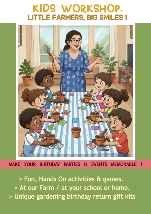 Kids Workshop: Little Farmers, Big Smiles!